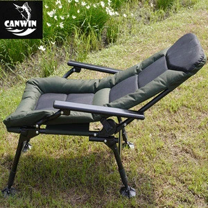 Adjustable Folding Carp Fishing Bed Chairs With Adjustable Legs