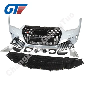 Aftermarket Facelift RS7 Front Body Kits 2016 Bumper with Grill and Other Kits