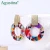 Import Agustina 2020 latest best selling style acrylic jewelry fashion woman earrings from China