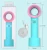 Import Air cooling portable electric hand fan korean style bladeless table usb rechargeable mini fan from China