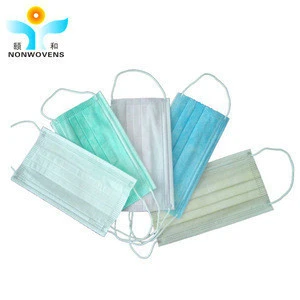  Factory Manufacturing Medical Supplies 3 ply Surgical Filter Face Mask With Earloop