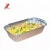 Import Aluminium foil containers with paper lid airline lunch box aluminium tray microwavable and frozenable aluminium foil food from China