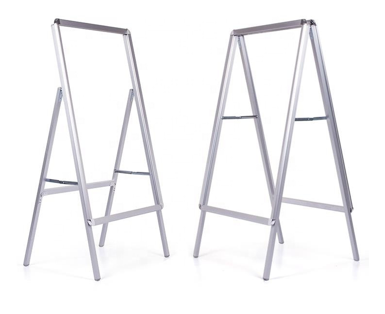 Buy Aluminum Snap Frame Stand Double Sided Poster Display Stand from ...