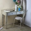 Amazon Luxury long mirrored dressing table modern dresser  in stock