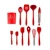 Import Amazon Top Selling Baking Cooking Tools Silicon Spatula 10pcs Silicone Kitchen Utensils Set from China