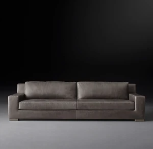 American Design Living Room Furniture Set Modern Leather Sofa