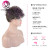Import Angelbella Pixie Cut Short Curly Hair Wig for Black Women Sewing Machine Human Hair Wigs from China