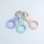 Anti Lost Protective Leather Cover Fintie Gps Tracker Silicone Cover Case custom made For Airtags case