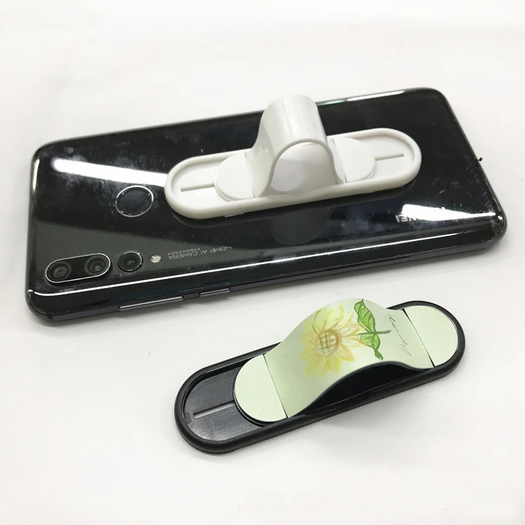 Anti slip elastic plastic mobile phone band finger strap ABS phone grip finger holder