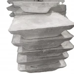 Antimony ingot metal antimony metallurgy mineral nonferrous metal antimony ingot manufacturer direct sale