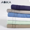 AOKA AU King Size Hypoallergenic Microfiber Bedroom Wrinkle Bedding Sheet Set