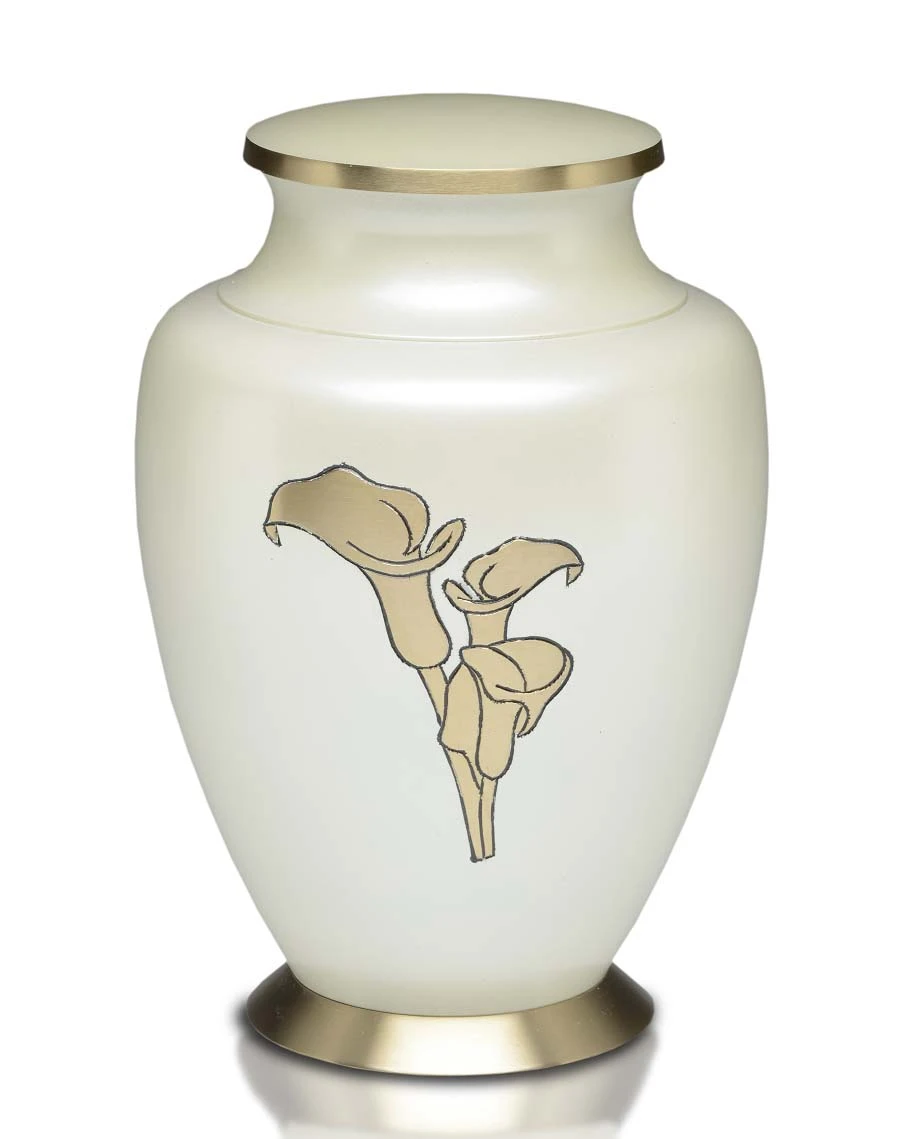 Aria Butterfly cremation urn Made of Brass funeral urn