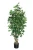Import artificial plants 120cm silk ficus tree from China