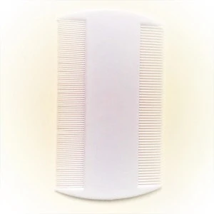 Assorted Color Plastic Double Sided Hair Lice Comb for Hair Salon