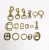 Import Assorted Design Solid Brass Fittings Hardware Used For Horse Equipment from China