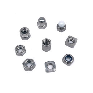 ASTM A563 / 194 DIN934 / 6923 ss304 / 316 stainless steel Flange Nuts Cap / Weld / Square / Nylon Lock / Heavy Hex Nuts