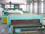 Automatic Abrator ,CE&ISO approved, Q69 Series Steel Pretreatment Line With Shot Blasting Made In China