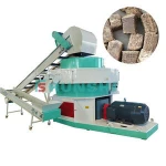 Automatic biomass briquette machine