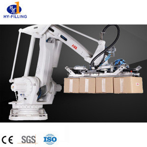 Buy Automatic Carton Box Case Palletizer Palletizing Robot Machine ...