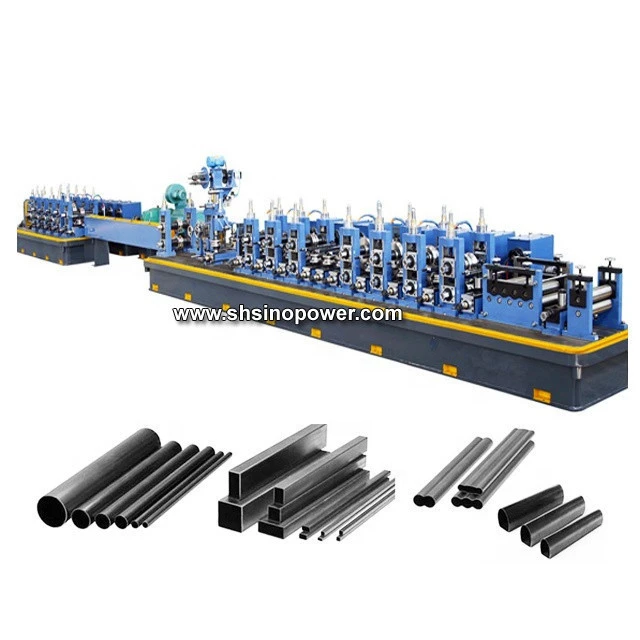 Automatic MS erw pipe mill steel pipe production line and carbon steel pipe making machine for sale