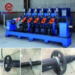 Automatic Scaffolding Tube ends Horizontal Blades Welding
