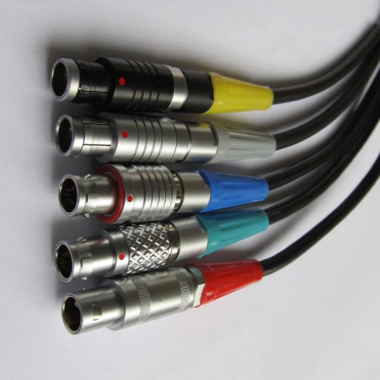 Aviation Plug Medical Cable Connector Compatible LEMOS B Series