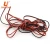 Import AWM 2468 18 Gauge Double Wires Cable 300v Pvc Electrical Twin Wire Black Red18 AWG Copper Stranded cable For LED Strip Extension from China