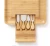 Import Bamboo Cheese Board &amp; Knife Set ,Elegant Wood Meat Platter Charcuterie Set,Exclusive Cheeseboard With 4 Cheese Knives from China