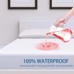 Bamboo Mattress Cover Fitted Bed Protector Pad Topper waterproof mattress cover bed cover waterproof mattress protector