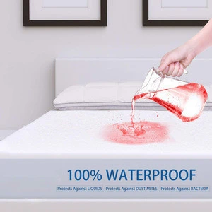 Bamboo Mattress Cover Fitted Bed Protector Pad Topper waterproof mattress cover bed cover waterproof mattress protector
