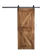 Barn door modern 24x80 inch interior barn doors panel material is wood door with high quality