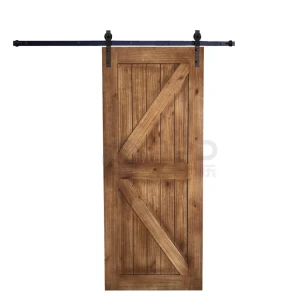 Barn door modern 24x80 inch interior barn doors panel material is wood door with high quality