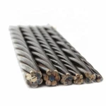 Barrier Cable 7 Wire Galvanized Pc Prestressed Concrete Steel Strand
