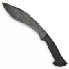 Beautiful Custom Handmade Damascus Steel Fixed Blade Hunting Bowie Kukri High Quality Blank Blade Knife