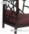 Import beauty Salon Waiting Chair color brown from Zhuolie from China