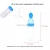 bebe BPA free Silicone Baby Spoon Feeding Bottle with Container Baby Food Feeder feeding baby bottle with spoon