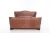 Import Bedroom furniture  brown leather Vintage style bed sets with bed stand from China