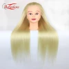Belleshow wholesale cheap Yaki Straight Training Head Salon Hairdressing Training Doll Practice Real Mannequin Head With Clamp