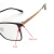 Benyi 2021 New model square carbon fiber luxury vintage wooden optical eyeglasses frames