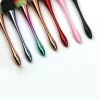 Best popular Round Head Dusting Brush Colorful Long Handle cleaning brush for nail brush