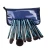 Import Best Price 12 PCS Natural Hair Eye Foundation Cosmetic Makeup Brushes Professional+Makeup Brush Bag from China