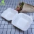 Import biodegradable sugarcane bagasse 6x6 inch hamburger box take away food box from China