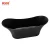 Import Black Acrylic Bathtub Solid Surface Free Standing Two Person Bath Tub from China