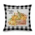 Import Black and White Plaids Baffalo Check Thanksgiving Decor Throw Pillow Covers Pumpkin Patch Cushion Case Cover from China