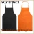 Import Black aprons Long cotton Aprons High quality long apron from China