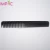 Import Black hair cut salon comb with fine and wide tooth for barber from China