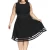 Import Black plus size dress and skirt for women from China