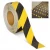 Black-yellow Slip Resistant Safety Treads - 2 inch x 12 inch Rounded Corners - Right Size and Ready to Use for Easy Application