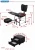 Import black/white pedicure chair nail table manicure chair with movable stool from China