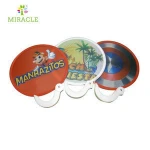 Blank foldable flying disk for Sublimation